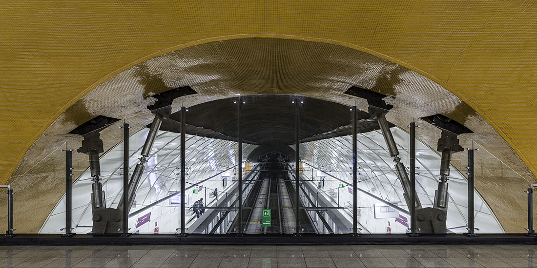 Metro de Santiago de Chile 1 (detalle).