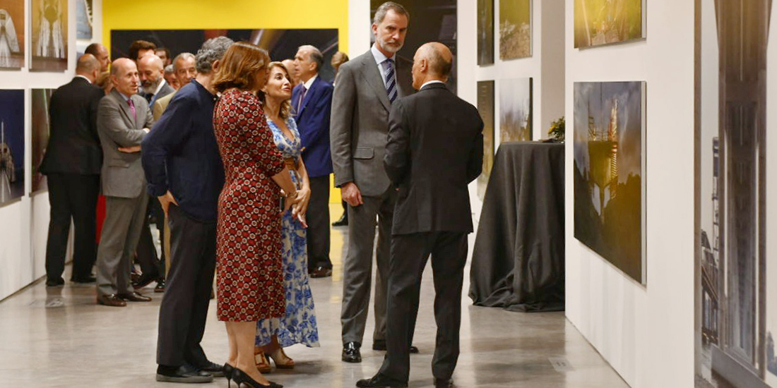 Inauguración de la exposición por S.M. el Rey Felipe VI