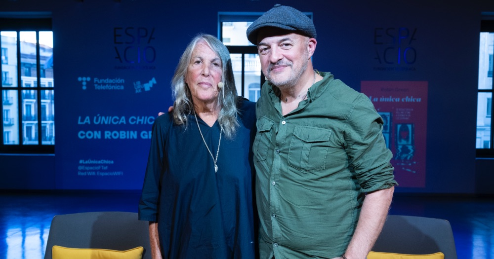 La unica chica con Robin Green
