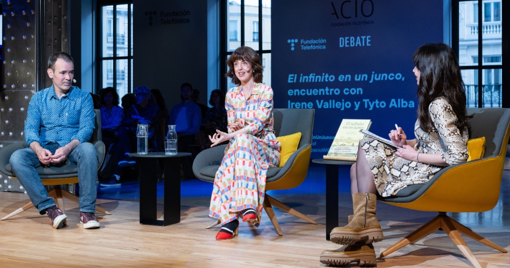 el infinito en un junco con Irene Vallejo