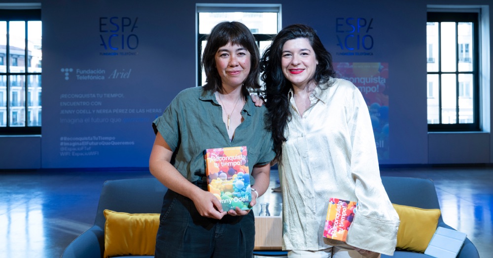 encuentro con Jenny Odell y Nerea Pérez de Las Heras