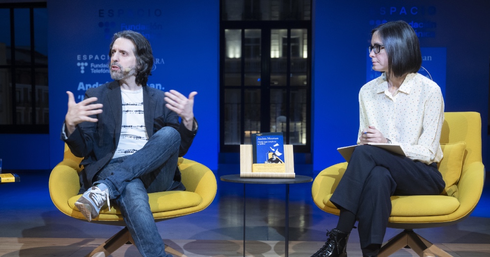 Andrés Neuman e Inés Rodrigo