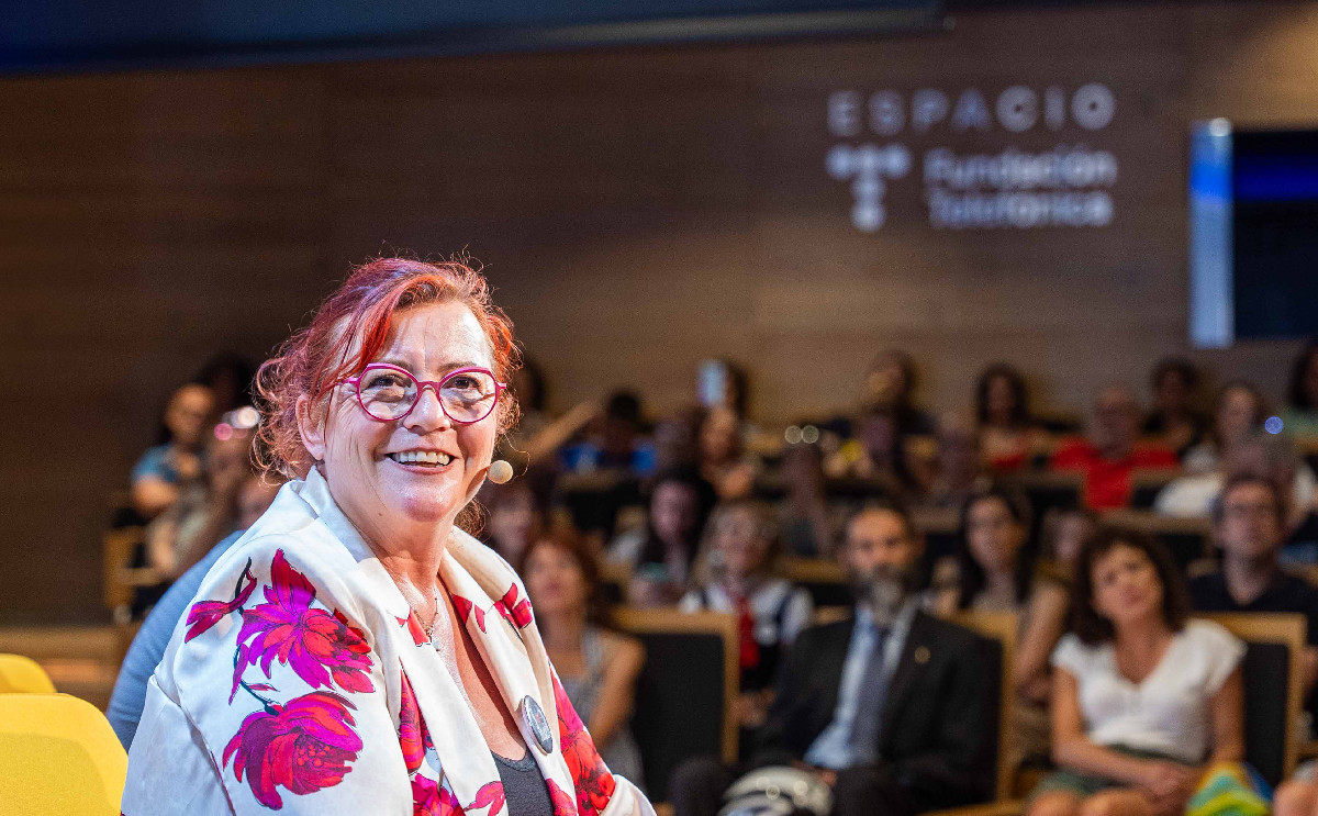 Evento presentación 'Con algoritmos y a lo loco', con Clara Grima y Aberrón