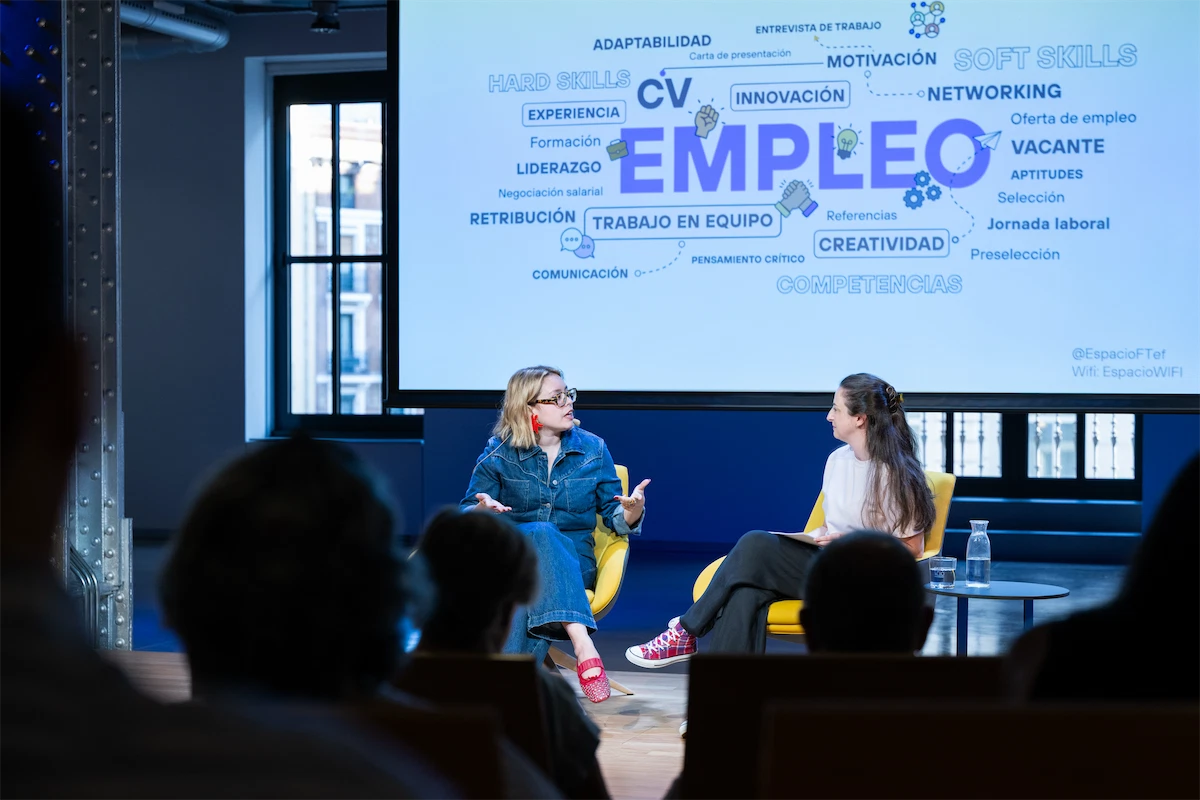 Un momento del evento Mejor Conectados con Elsa Arnaiz