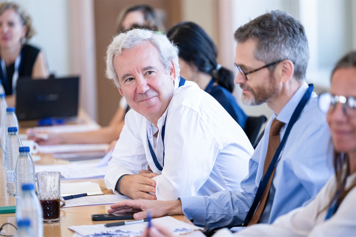 Un momento de Tech&Society con David Rennie