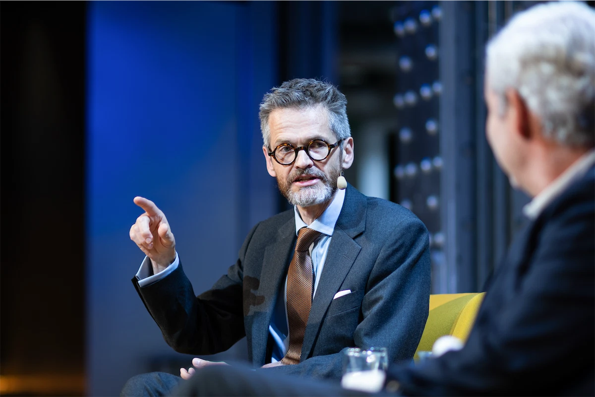 Un momento de Tech&Society con David Rennie