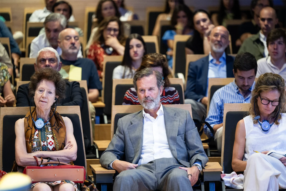 Un momento de Tech&Society con David Rennie