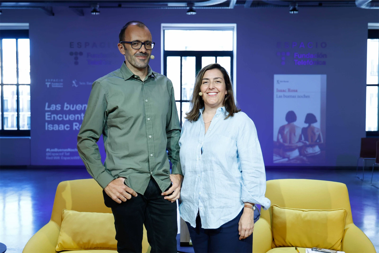 Imagen de la presentación de Las Buenas Noches, de Isaac Rosa