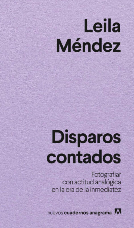 Portada del libro 'Disparos contados' de Leila Méndez