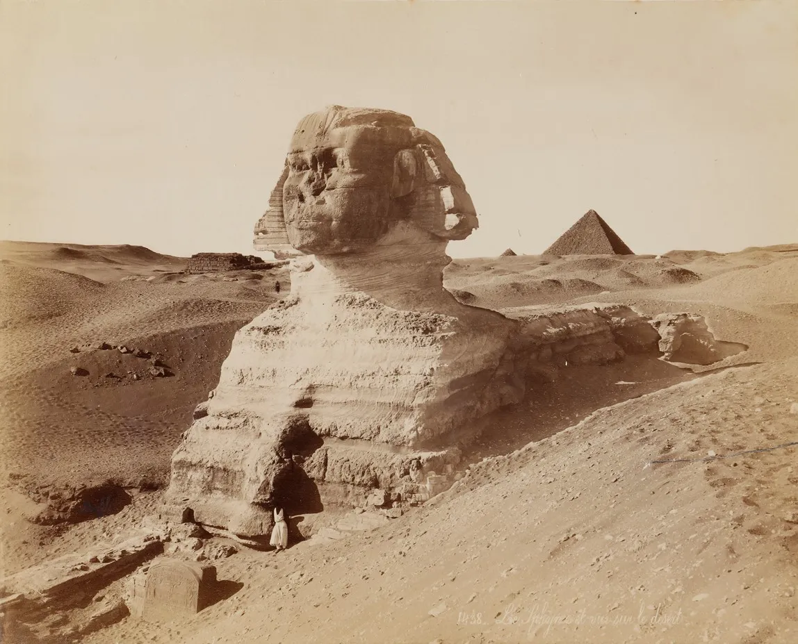 Félix Bonfils La Esfinge c 1870