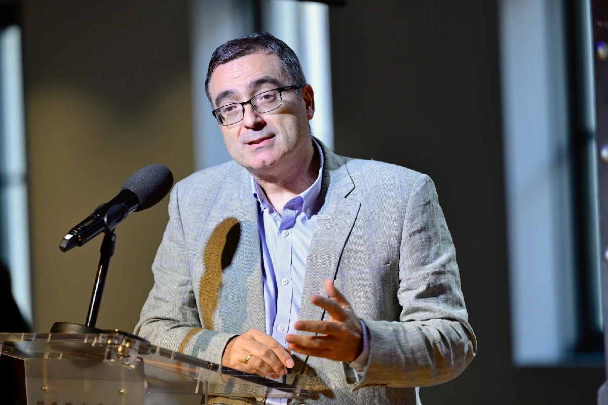 Un momento del encuentro ‘Algoritmos y prejuicios’, con Carme Artigas y Amparo Alonso Betanzos