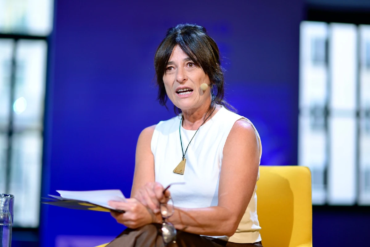 Un momento del encuentro ‘Algoritmos y prejuicios’, con Carme Artigas y Amparo Alonso Betanzos