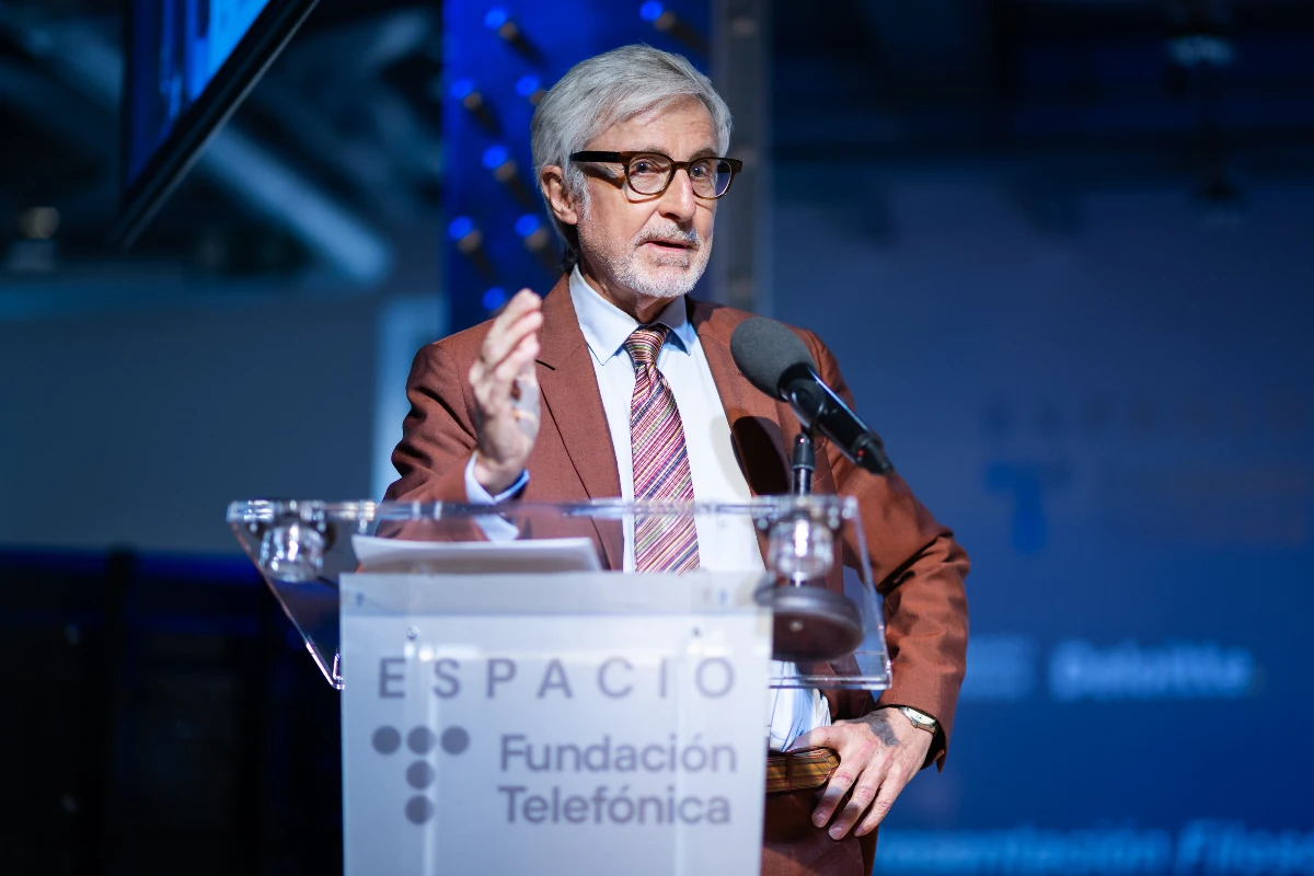 Un momento de la presentación de la serie FilosofIA