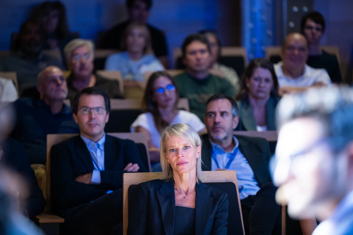 Un momento de la presentación de la serie FilosofIA