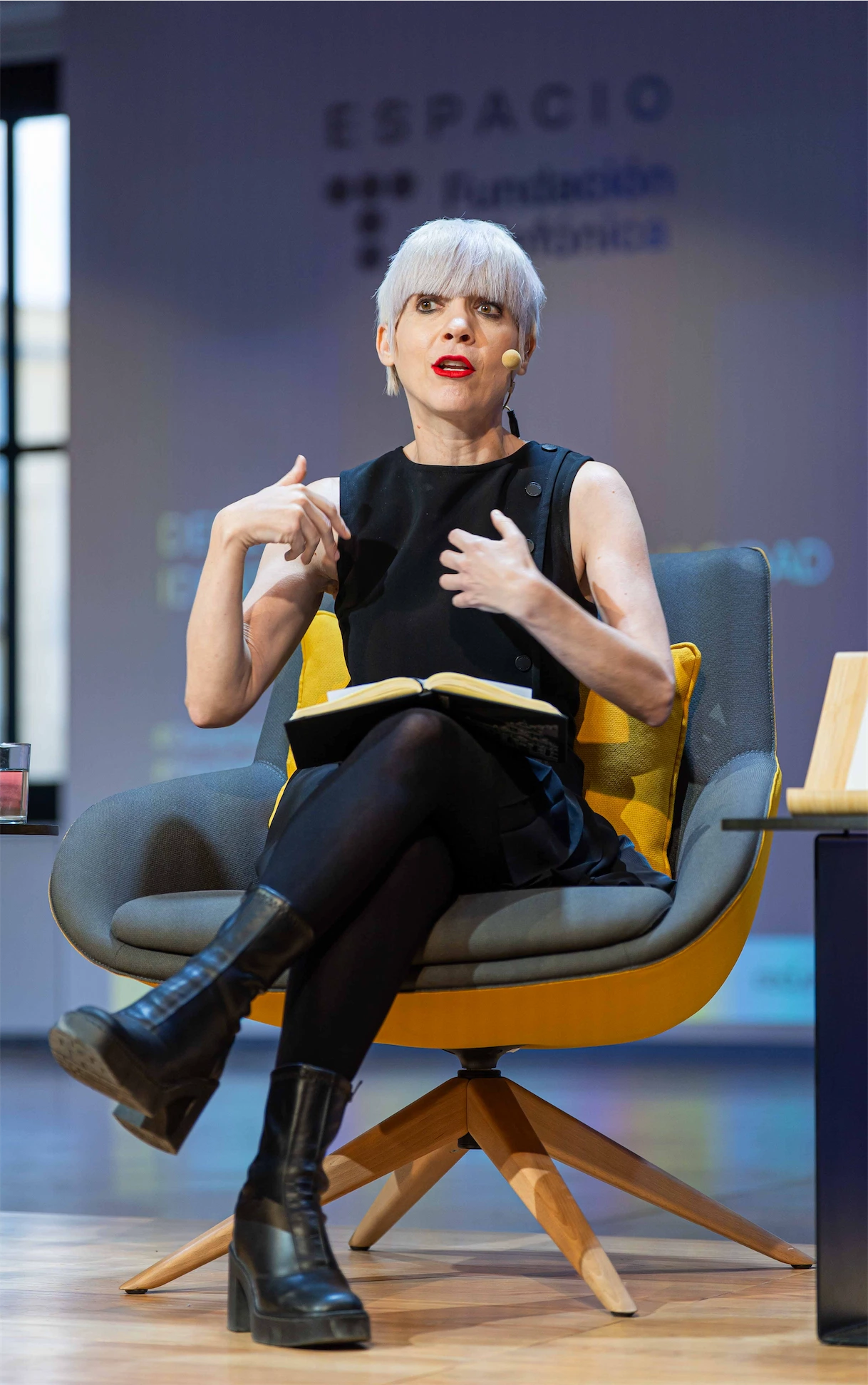 Un instante del debate de Derechos Digitales acerca de identidad y privacidad