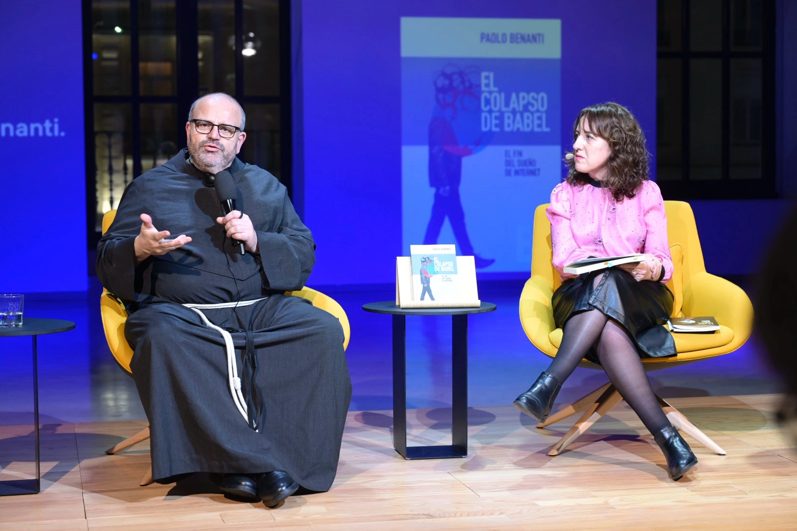 Momentos del Encuentro con Paolo Benanti