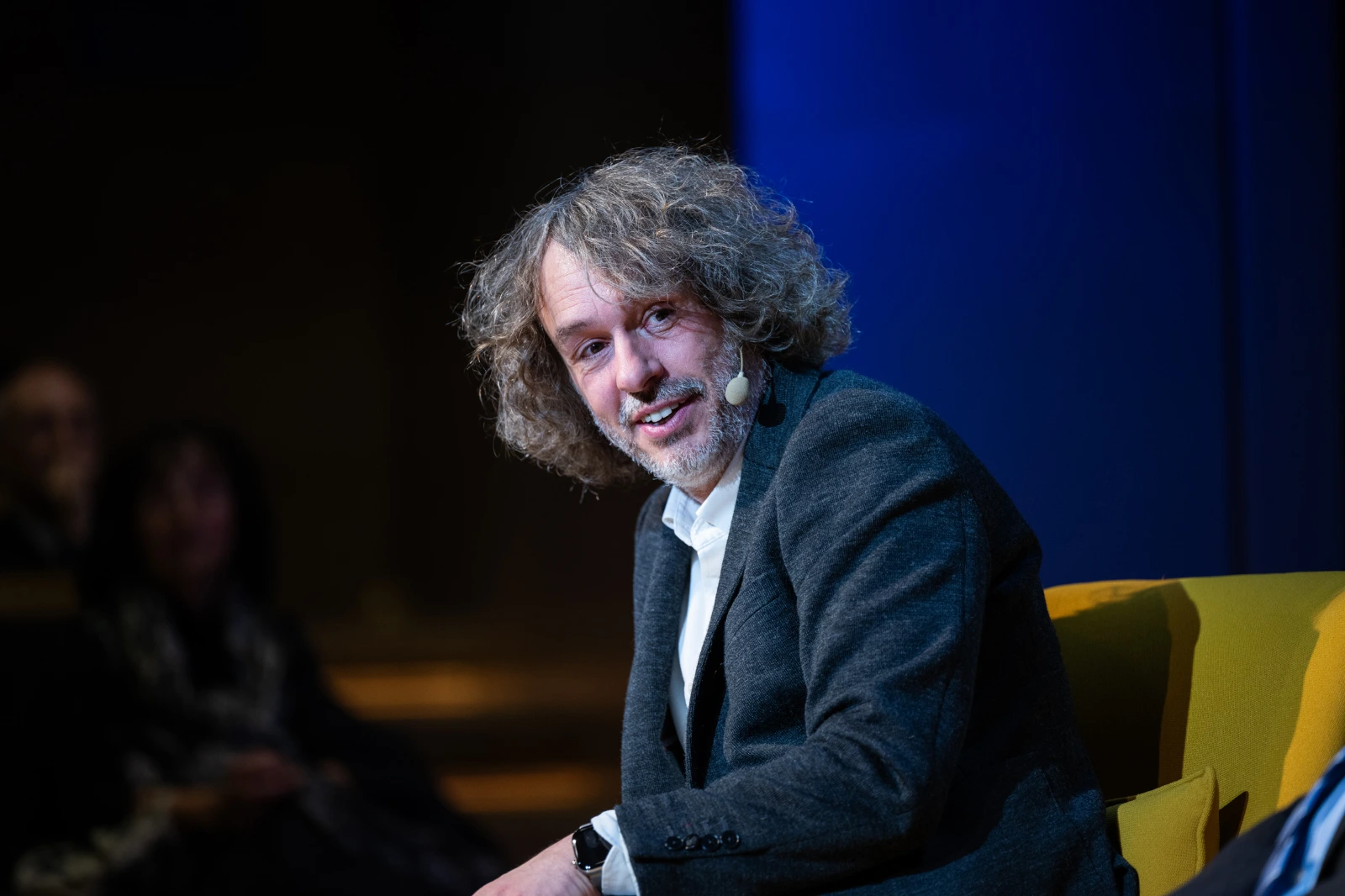 Un momento de la presentación de la revista TELOS 128