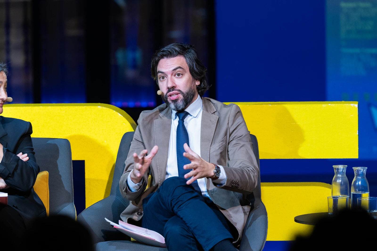 Un momento de la presentación de la revista TELOS 128