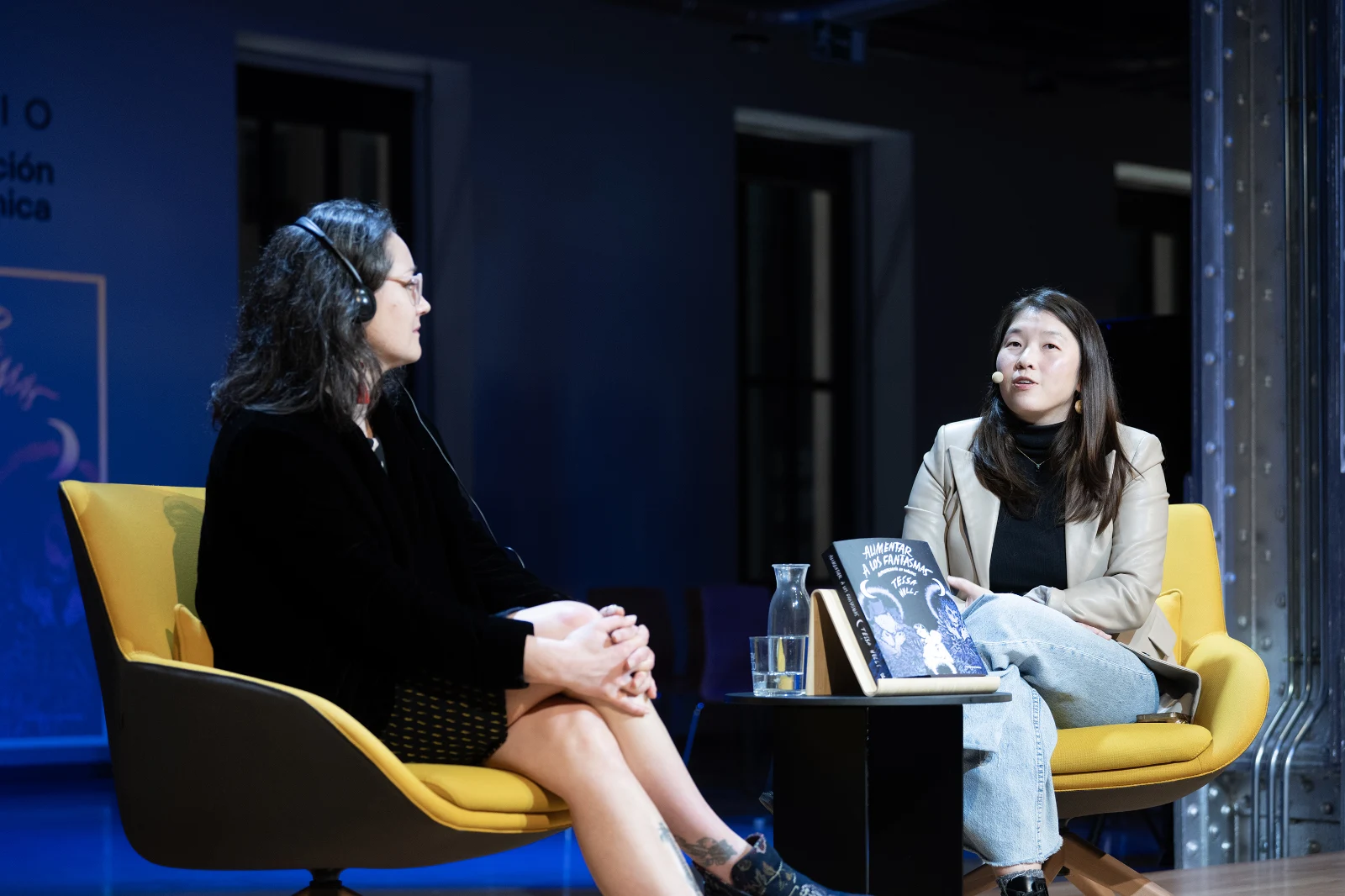 Un momento del Encuentro con Tessa Hulls. Alimentar a los fantasmas