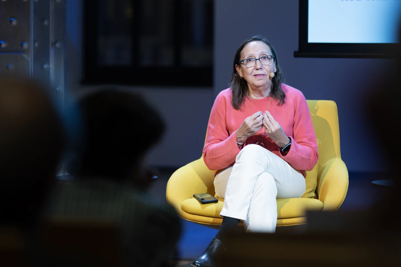 Un momento de la grabación del Espacio Madresfera del 12 de diciembre de 2025