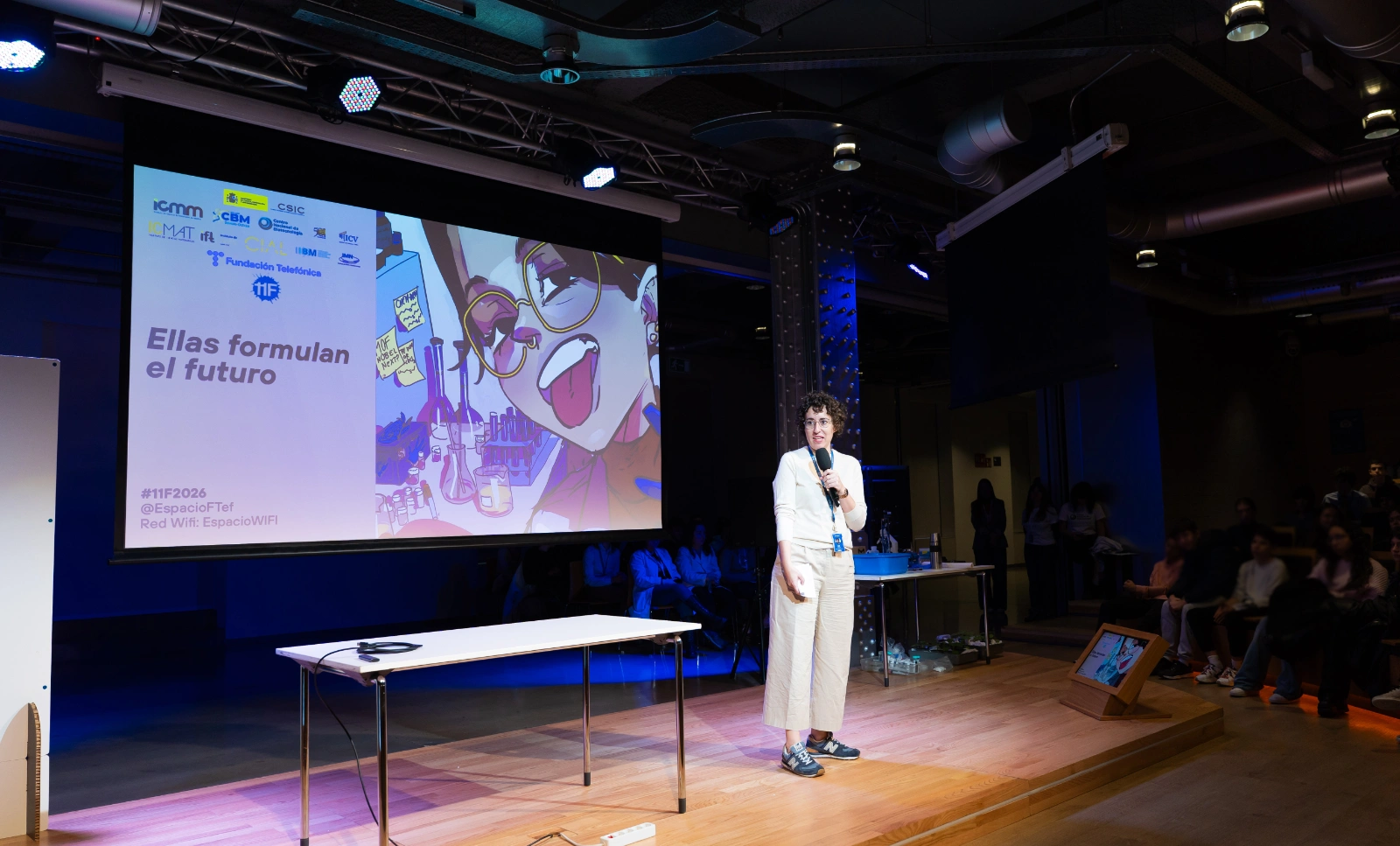 Un año más, nos unimos a la celebración del Día Internacional de la Mujer y la Niña en la Ciencia con la actividad Ellas formulan el futuro, apoyando el talento femenino y las vocaciones STEM.